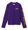 LSU - Vivid Purple, Collegiate Yellow
