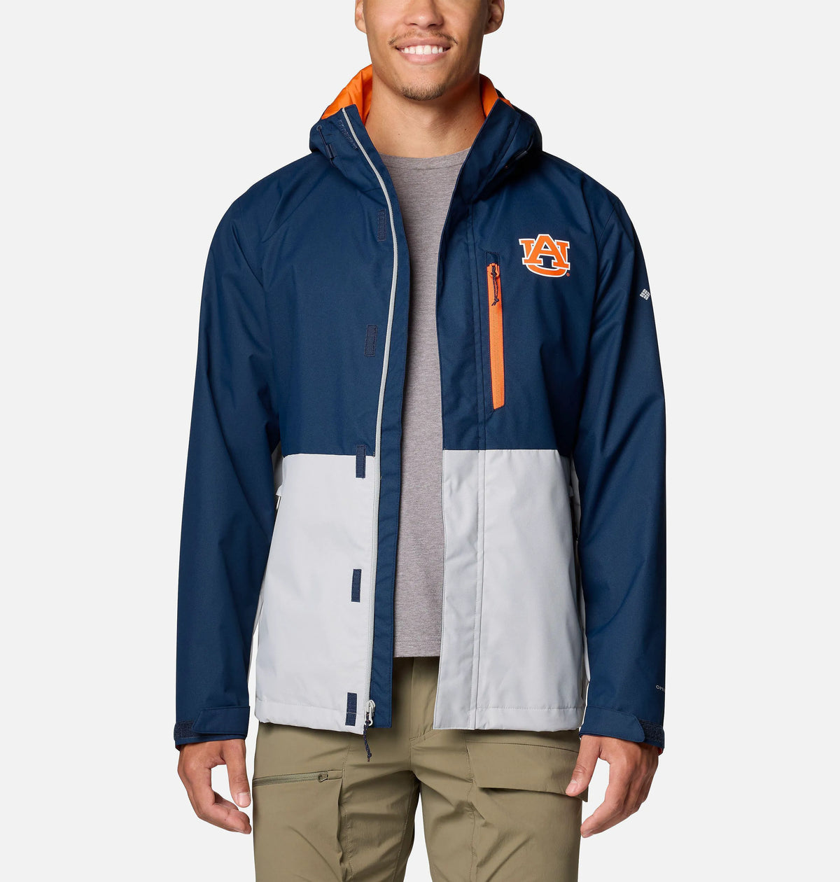 AUB - Collegiate Navy, Columbia Grey